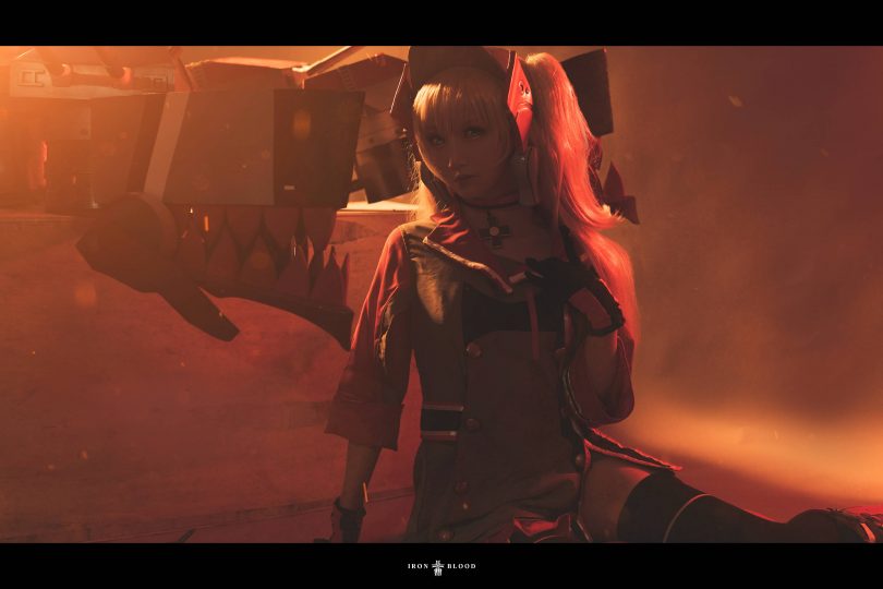 面饼仙儿cos作品 | 面饼仙儿_碧蓝航线·希佩尔上将cos [9P-52MB]