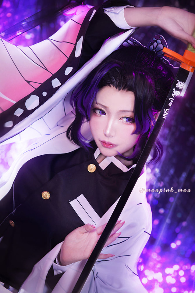 Mon夢_monpink在《鬼灭之刃》中的一系列kimetu no yaiba cosplay(monmeny)插图5