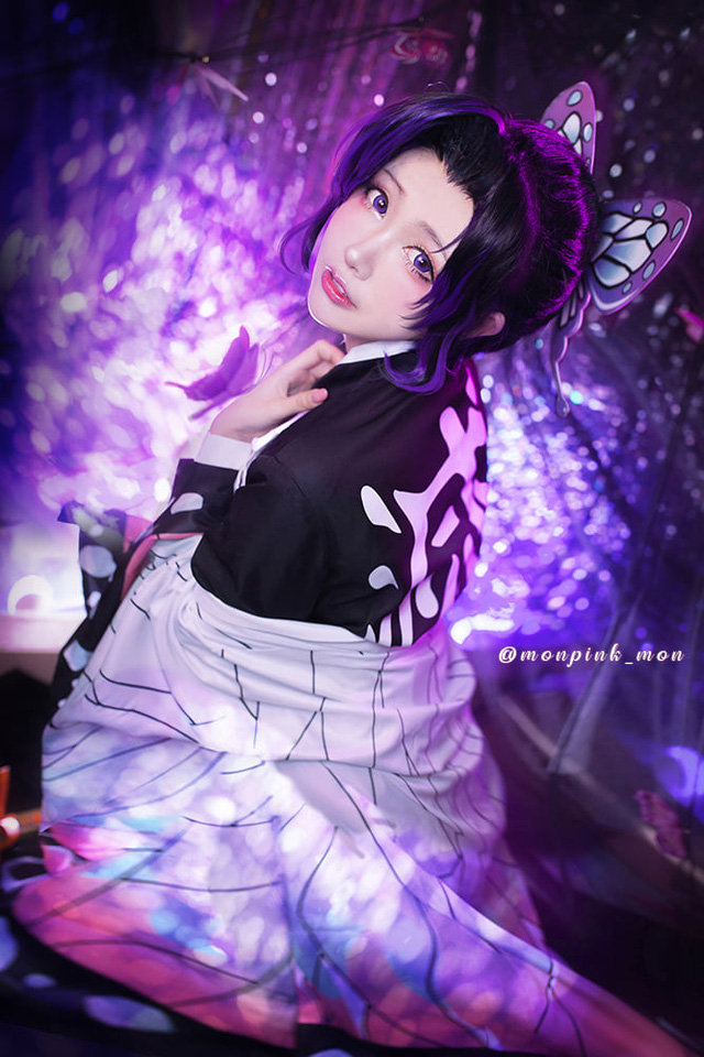 Mon夢_monpink在《鬼灭之刃》中的一系列kimetu no yaiba cosplay(monmeny)插图4