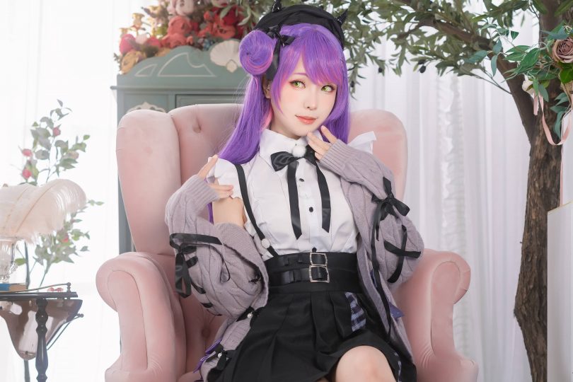 ElyEE子 cos常暗永远 | ElyEE子_Towa Tokoyami·常暗永远cos作品 [39P-103MB]插图