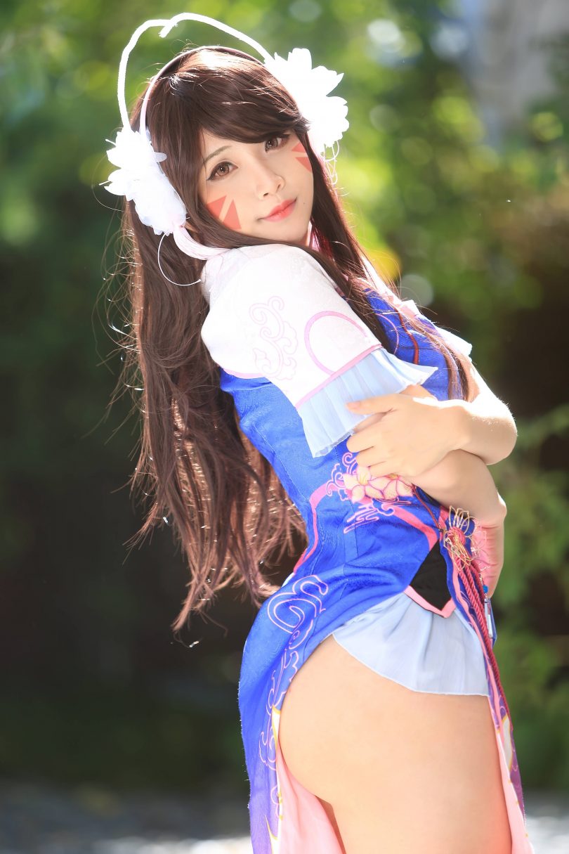 Hana Bunny cos D.Va | Hana Bunny_守望先锋·D.Va cos作品 [55P-48MB]
