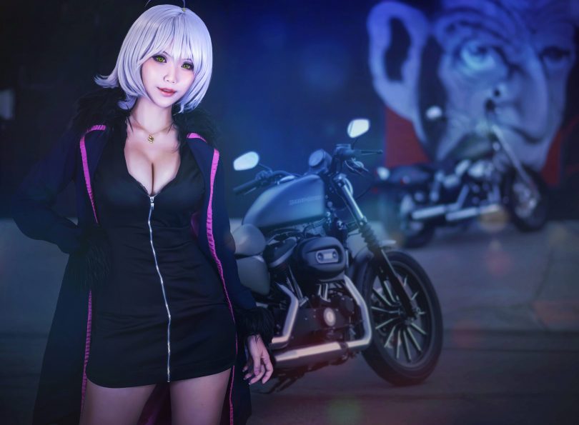 Hana Bunny cos贞德 | Hana Bunny_Jeanne Alter·贞德cos作品[12P-32MB](贞德lily)插图