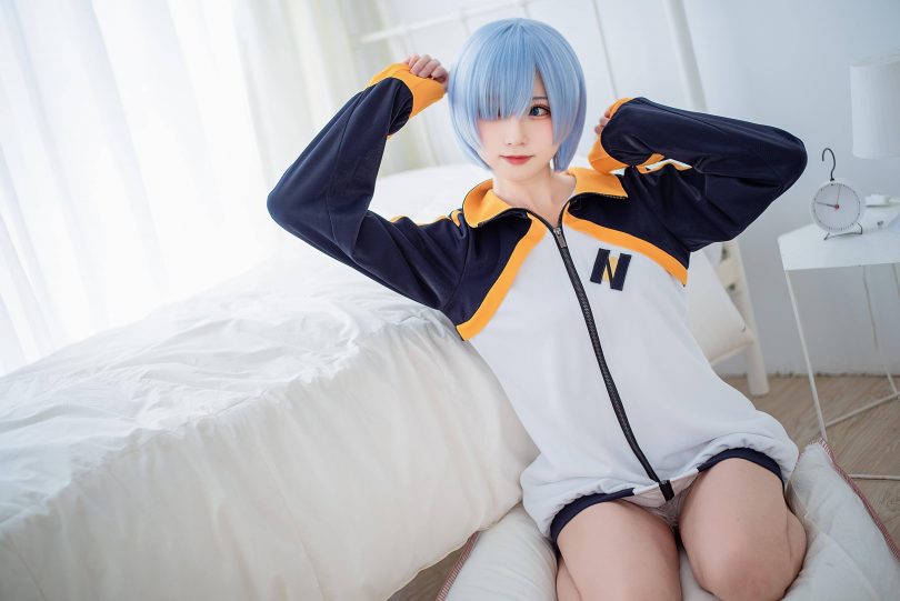 Kitaro绮太郎_蕾姆·运动服cos作品 | Re:从零开始的异世界生活 Kitaro绮太郎_蕾姆·运动服cos作品 | Re:从零开始的异世界生活