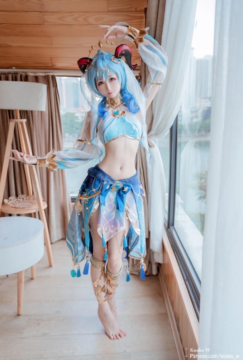 Kuuko_W cos甘雨|Kuuko W_原神·Ganyu甘雨cos作品 [15P-261MB]