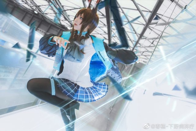 coser@枣糕_下野病弃疗和板医生拍摄的《明日方舟》cos作品(二婚小姑出嫁哥嫂还要随礼吗)插图4