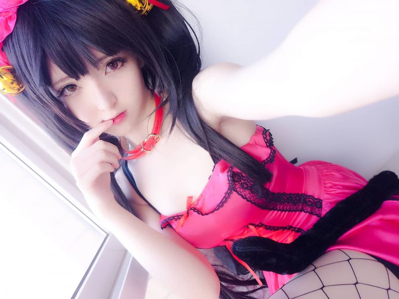 一小央泽_cos时崎狂三 | 一小央泽_约会大作战·时崎狂三cos作品 [18P-26MB](一 小 央 泽)插图