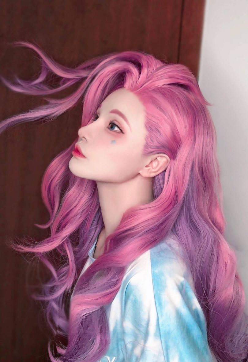 千夜未来cos萨勒芬妮 | 千夜未来_英雄联盟·萨勒芬妮cos作品 [12P-23MB]