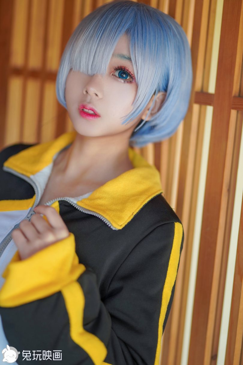 日奈娇cos蕾姆 |椎名莜(日奈娇) _蕾姆·运动服cos作品 [27P-642MB]