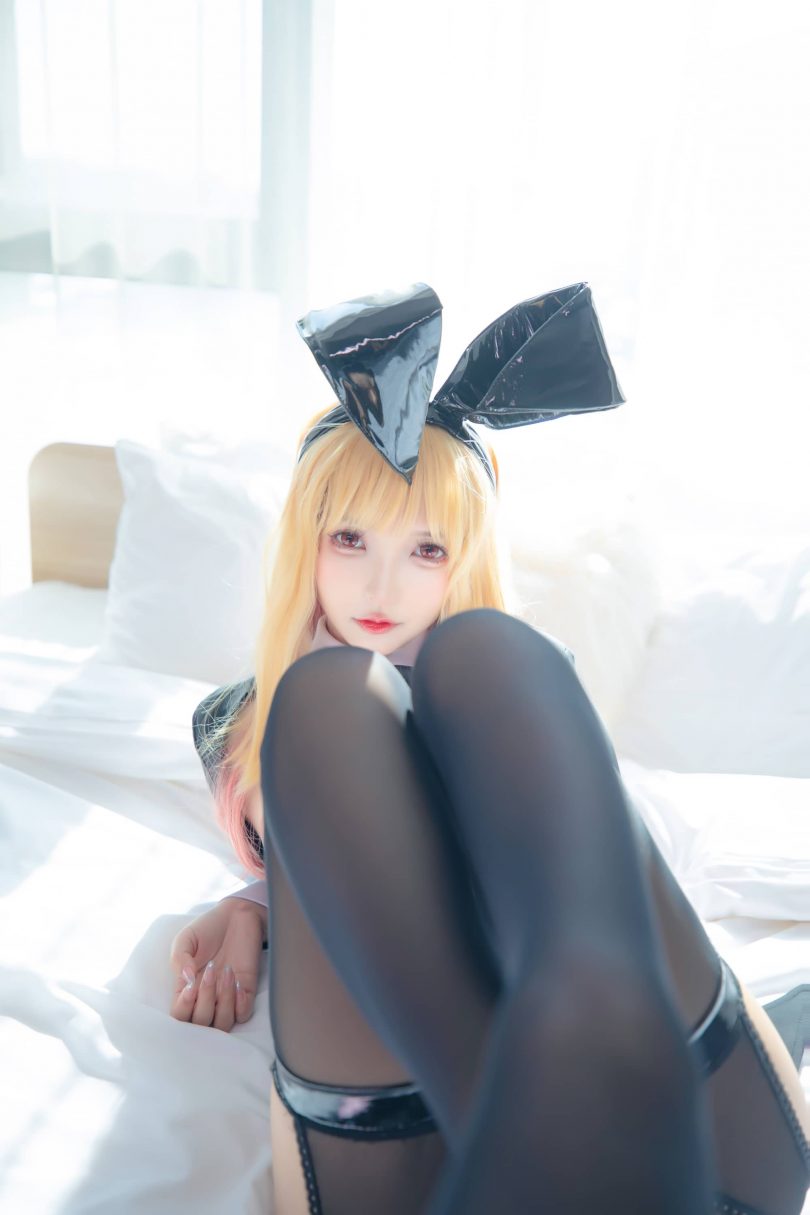 神楽坂真冬cos喜多川海梦 | 神楽坂真冬_喜多川海梦·兔女郎cos作品  [75P-153MB]