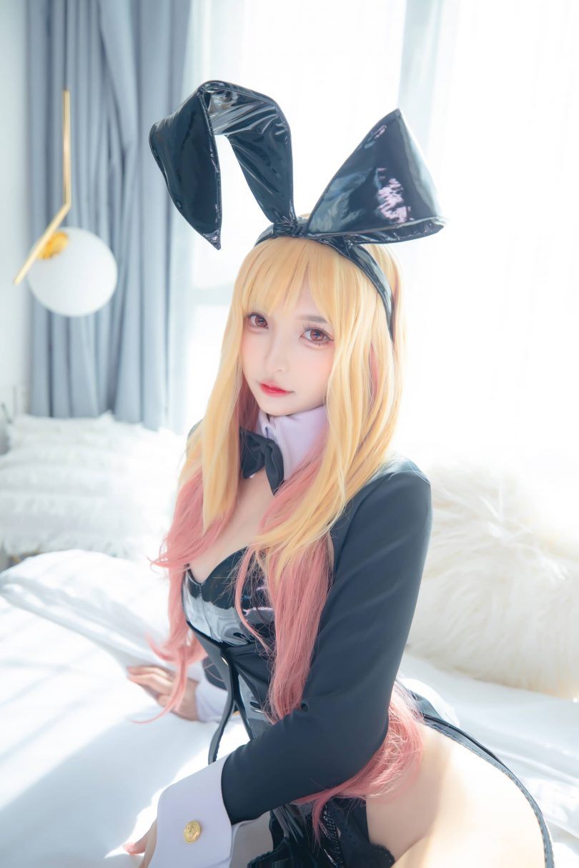 神楽坂真冬cos喜多川海梦 | 神楽坂真冬_喜多川海梦·兔女郎cos作品  [75P-153MB]