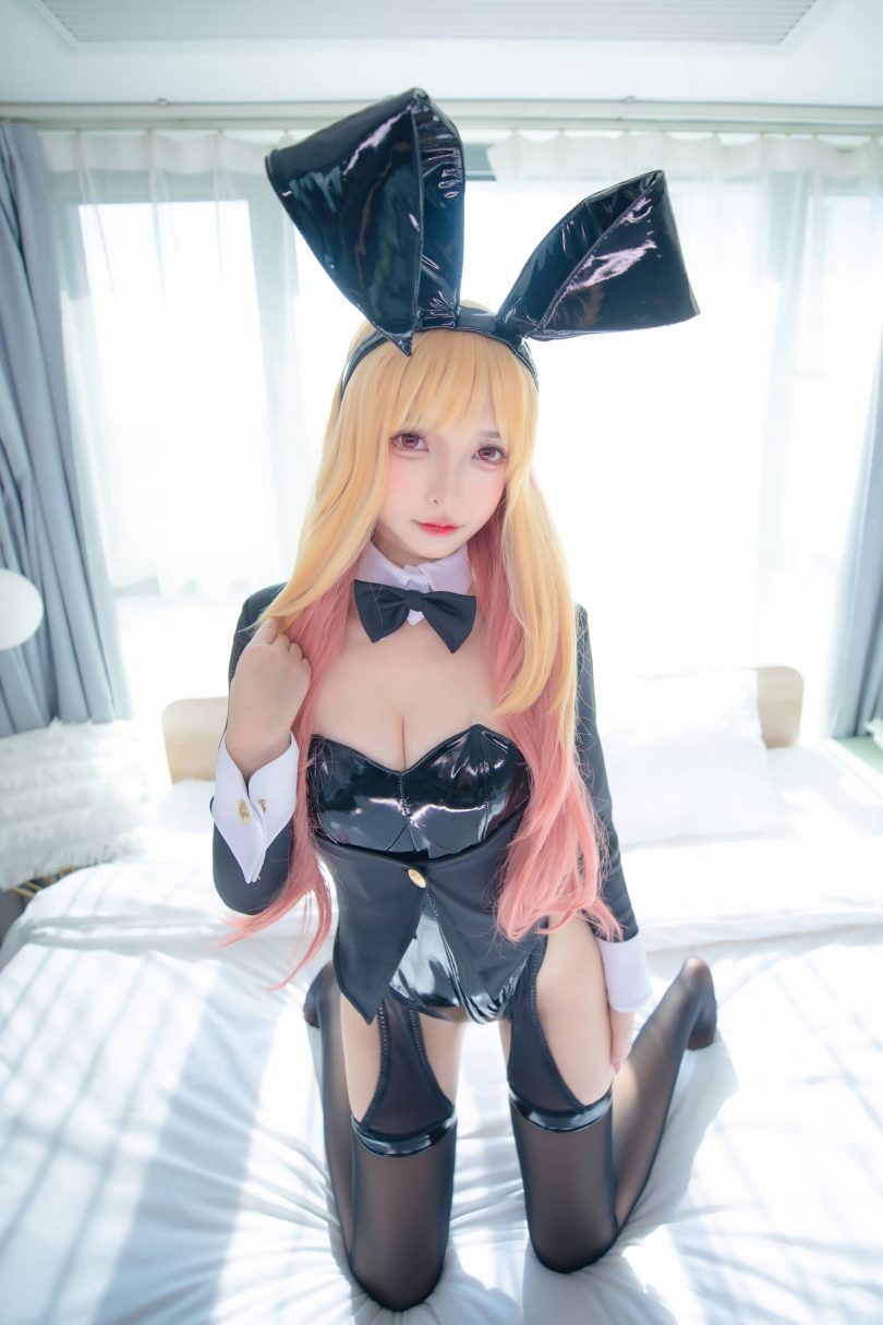 神楽坂真冬cos喜多川海梦 | 神楽坂真冬_喜多川海梦·兔女郎cos作品  [75P-153MB]