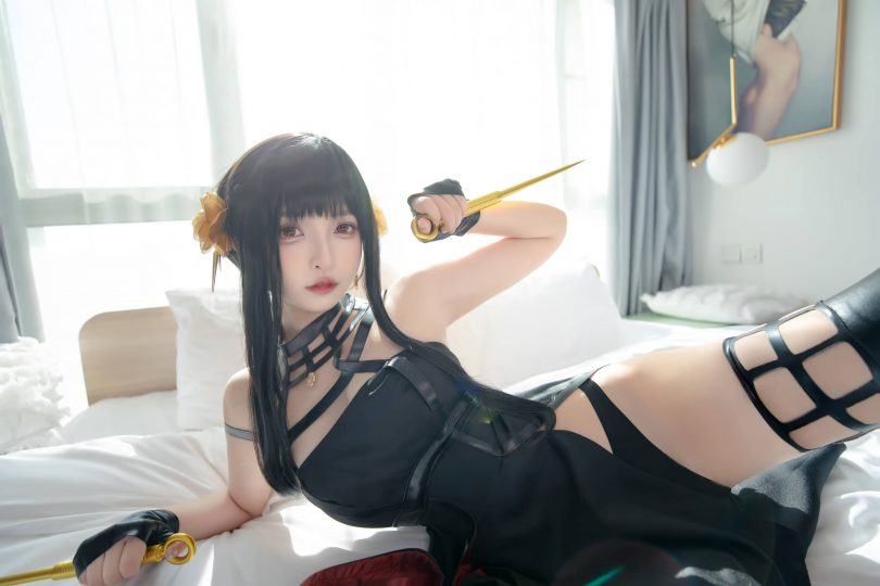 神楽坂真冬cos约尔太太 | 神楽坂真冬_Spy x Family·约尔cos作品 [20P-104MB]插图