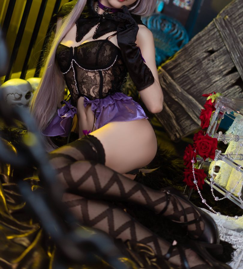 阿包也是兔娘cos魔女 | 阿包也是兔娘_魔女·午夜瞌睡cos作品 [40P-760MB]