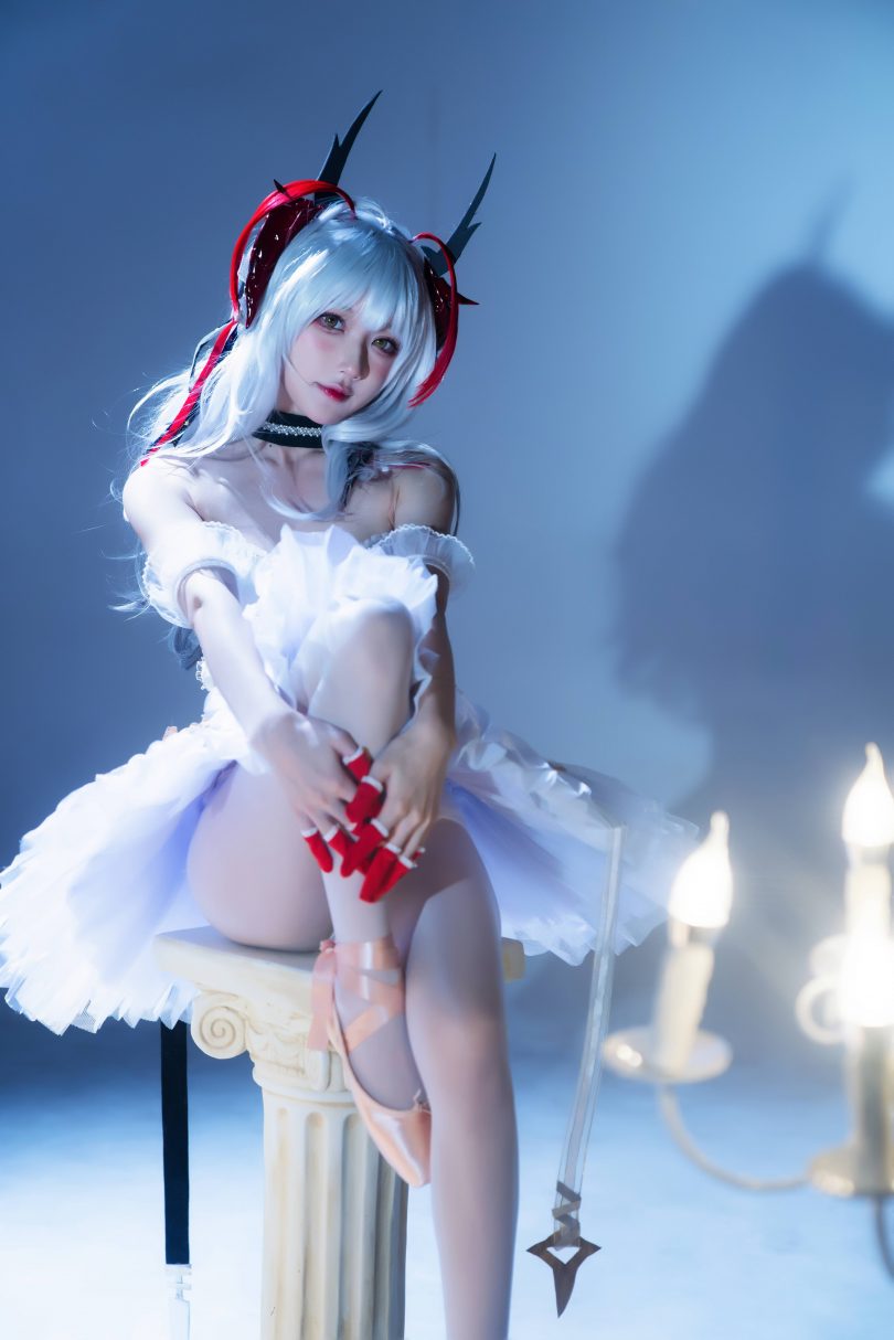 阿包也是兔娘cos W | 阿包也是兔娘_明日方舟·W芭蕾cos作品 [29P-617MB]