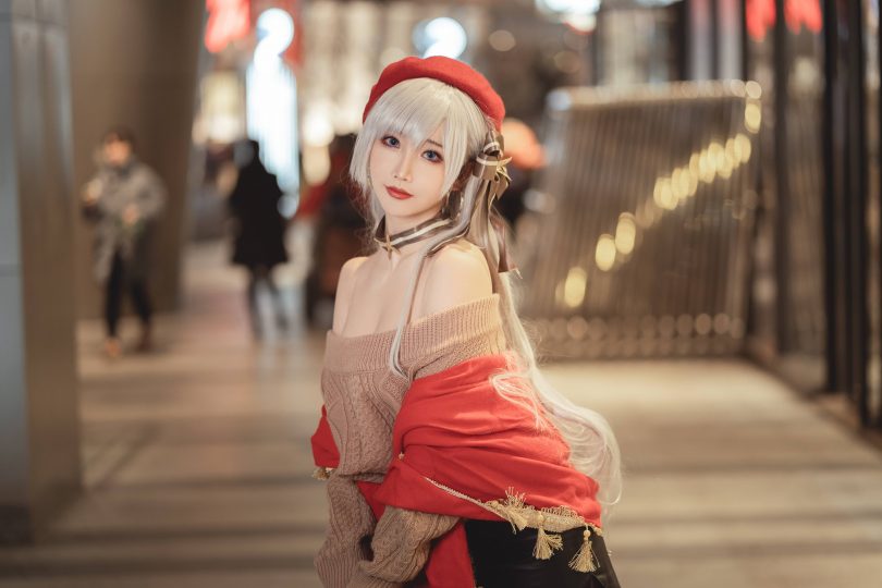 面饼仙儿cos贝尔法斯特 | 面饼仙儿_圣诞·贝尔法斯特cos作品 [17P-275MB]
