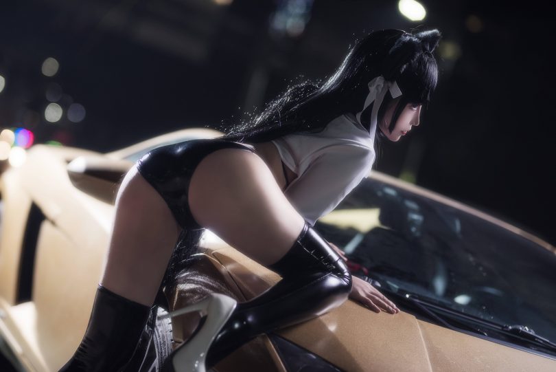 中岛莫之子i cos爱宕 | 中岛莫之子i _碧蓝航线·爱宕车女郎cos作品 [22P-404MB]