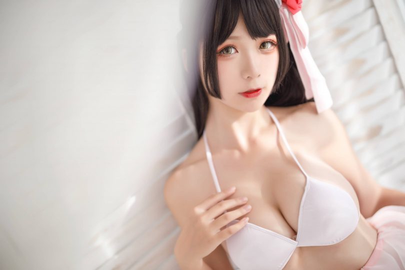 樱落酱w_碧蓝航线·比叡睡衣cos作品 [17P-80MB] | 樱落酱w cos比叡