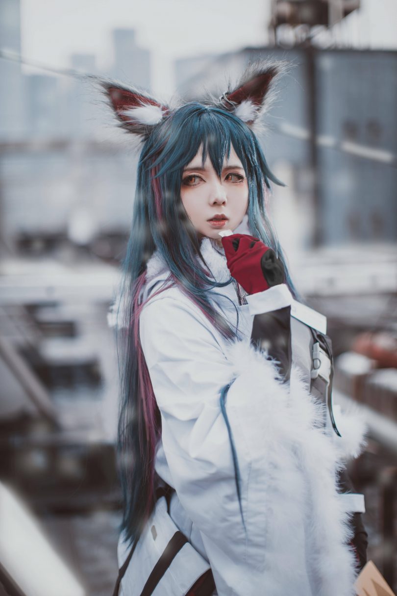 渊秧cos德克萨斯 | 渊秧_德克萨斯·寒冬信使cos作品 [8P-10.68MB]