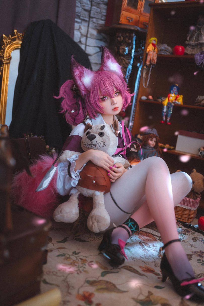 渊秧cos巫恋 | 渊秧_明日方舟·巫恋cos作品 [5P-7.81MB]