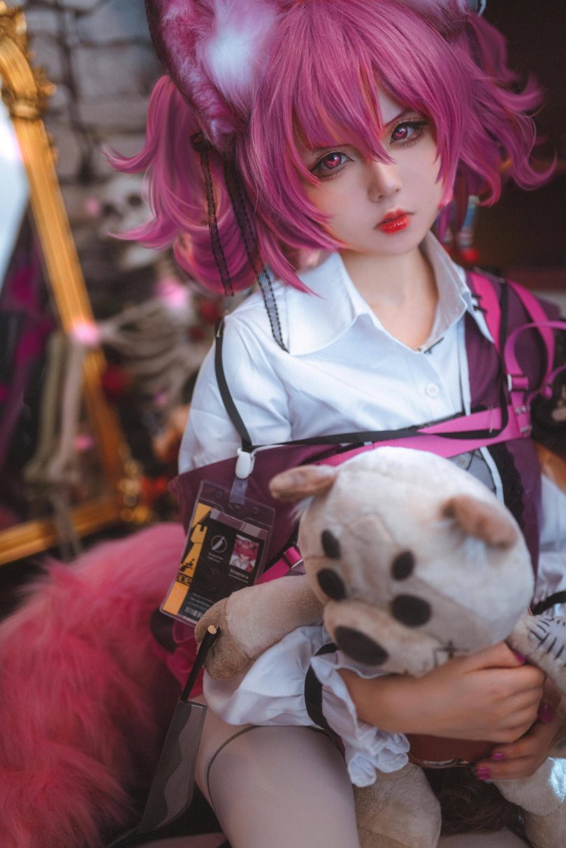 渊秧cos巫恋 | 渊秧_明日方舟·巫恋cos作品 [5P-7.81MB]