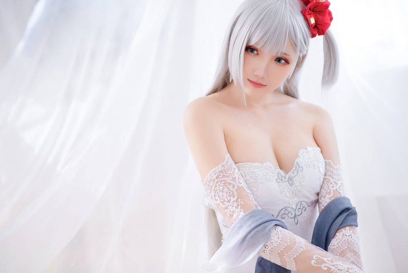 瓜希酱cos翔鹤 | 瓜希酱_碧蓝航线系列·翔鹤cos作品 [19P-71MB](瓜酱每日爆料)插图