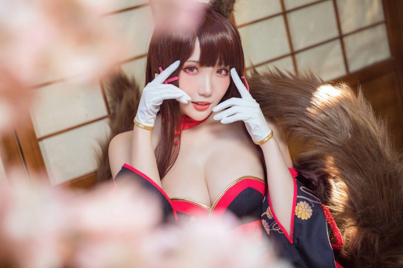 瓜希酱_碧蓝航线cos系列 | 瓜希酱_碧蓝航线·赤城cos作品 [27P-173MB](瓜希酱碧蓝航线4周年微博)插图
