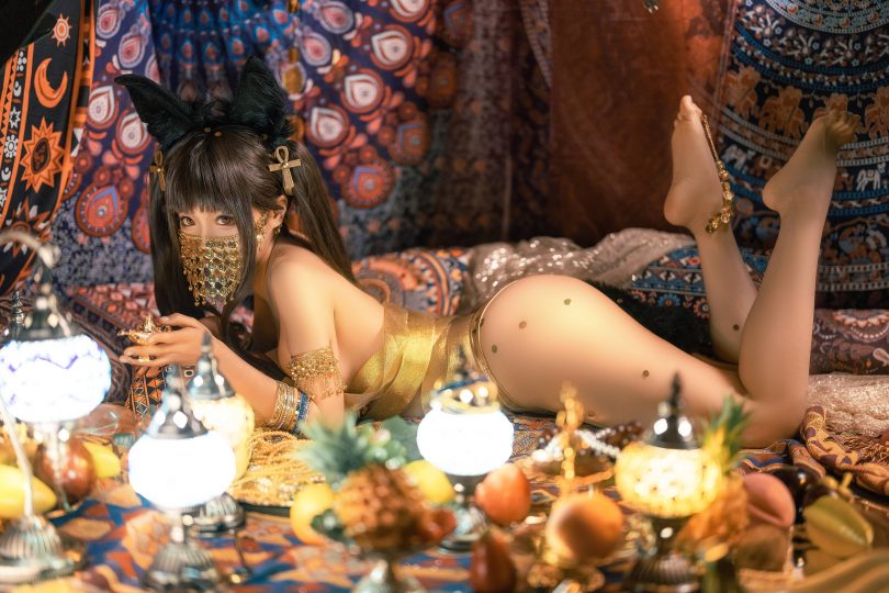 蠢沫沫cos埃及喵 | 蠢沫沫_沫沫·埃及喵cosplay作品 [40P-587MB]插图