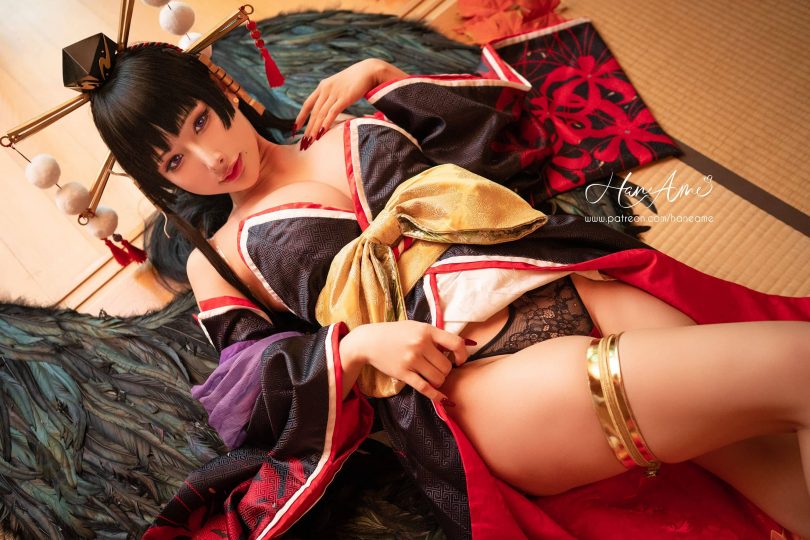 雨波_HaneAme cos女天狗 | 雨波HaneAme_Nyotengu·女天狗cos作品 [101P2V-349MB]插图