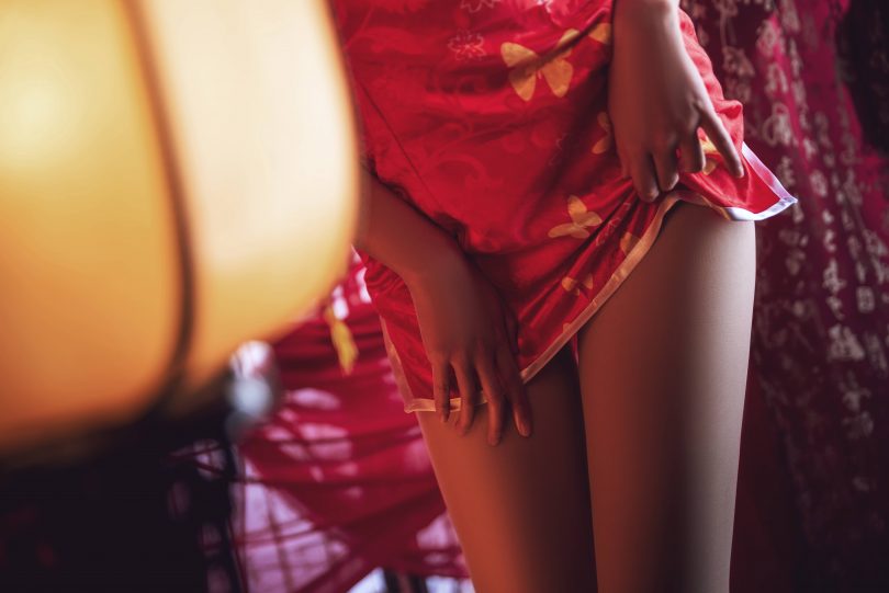 面饼仙儿cos蕾姆 | 面饼仙儿_Re: ZERO·蕾姆旗袍cos作品 [23P-379MB]