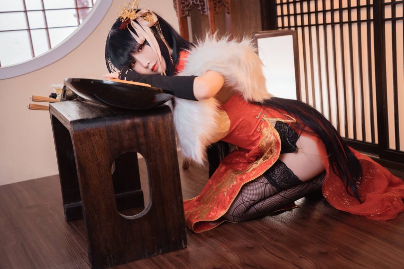 面饼仙儿_旗袍cosplay | 面饼仙儿_碧蓝航线·大凤旗袍cos作品 [30P-383MB](面饼仙儿的黑历史)插图