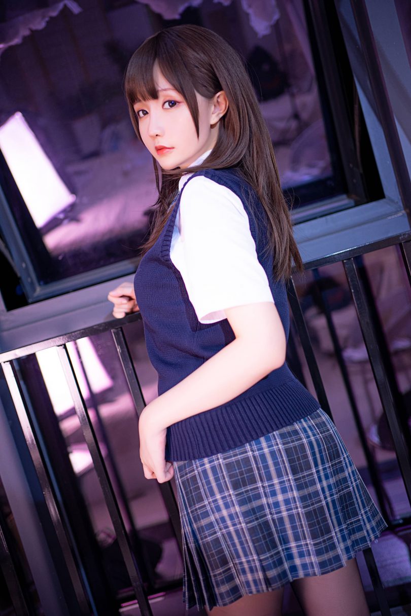 星之迟迟_JK系列cosplay | 星之迟迟_JK·纯爱之槛cos合集 [80P-328MB] - 趣画阁