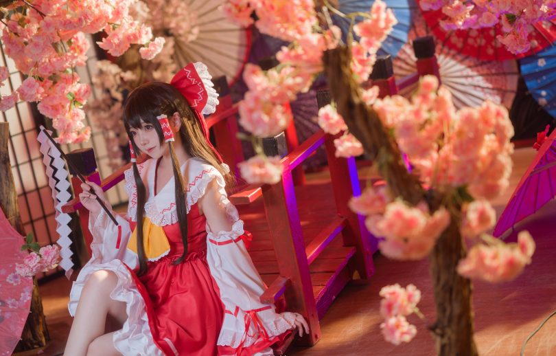 Akisoso秋楚楚cos博丽灵梦 | 秋楚楚_东方Project·博丽灵梦cos作品 [12P-115MB]