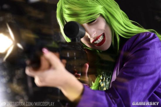 女版小丑“Joker cosplay”：简直太性感了！(女版小丑叫什么)插图