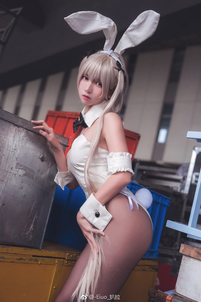coser@Eiuo_扒拉在《缘之空》 中化身“兔女郎版”春日野穹(最近很火的扒拉是什么意思)插图2