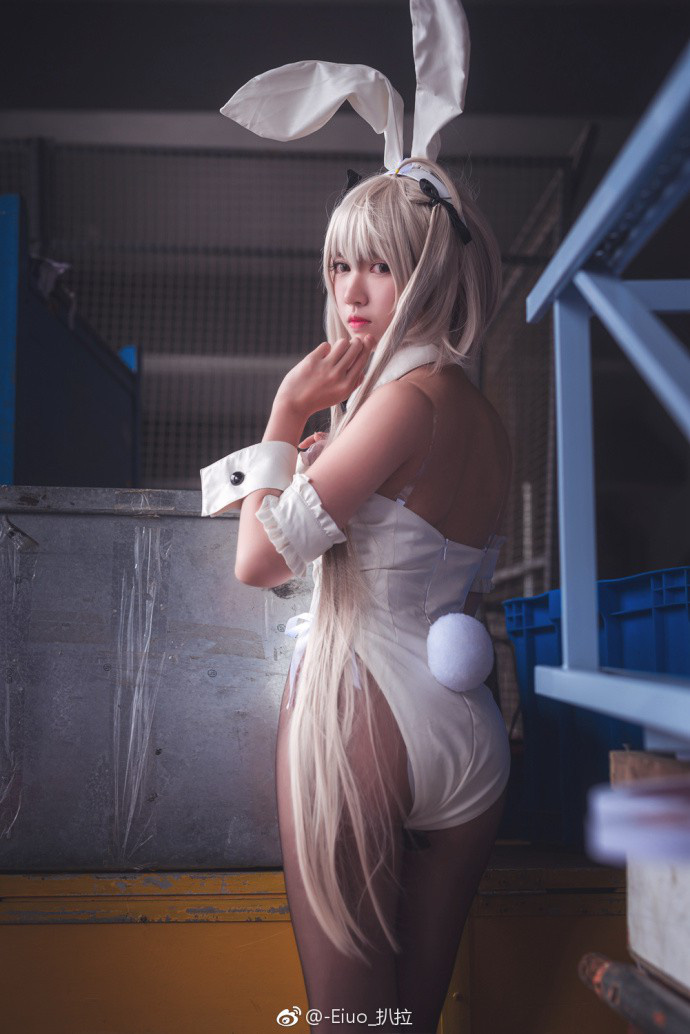 coser@Eiuo_扒拉在《缘之空》 中化身“兔女郎版”春日野穹(最近很火的扒拉是什么意思)插图5