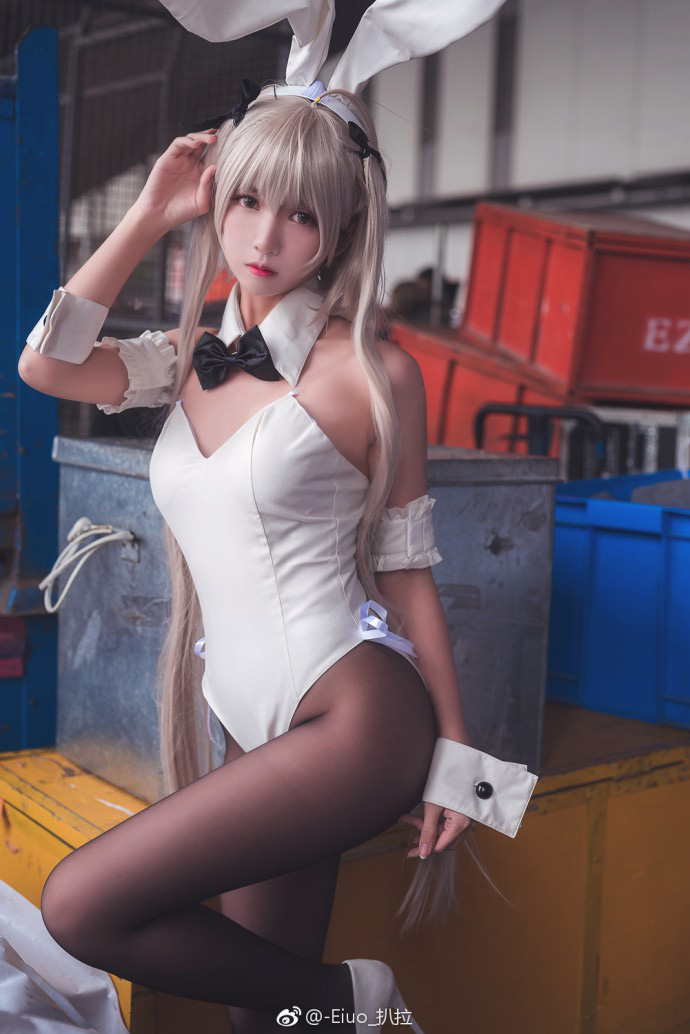 coser@Eiuo_扒拉在《缘之空》 中化身“兔女郎版”春日野穹(最近很火的扒拉是什么意思)插图3