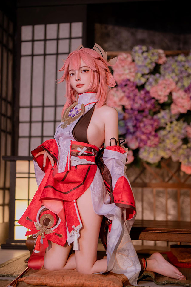 女coser@Le Josette在《无畏契约》中扮演角色Killjoy和Jett插图6