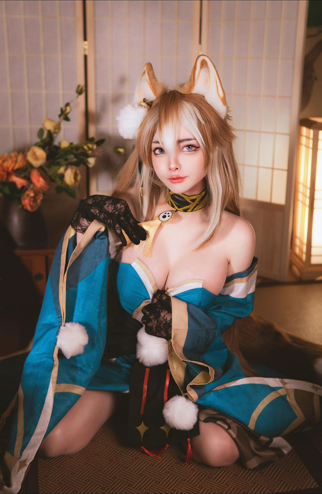 女coser@Le Josette在《无畏契约》中扮演角色Killjoy和Jett插图5