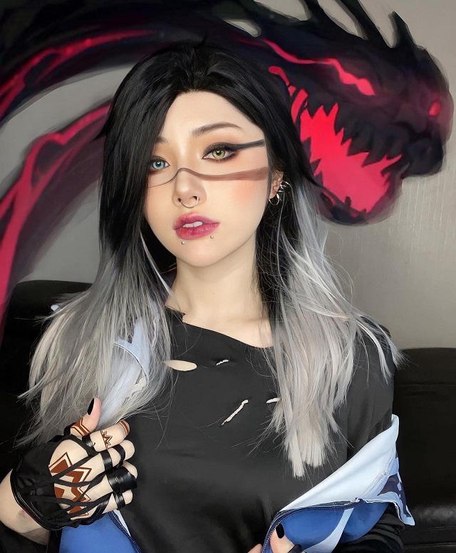 《无畏契约》：来自越南女coser的一系列“游戏特工”cosplay插图3