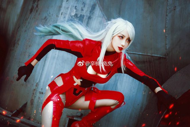 coser@新楠_兔兔在《重神机潘多拉》化身“赏金猎人”叶坤灵插图3