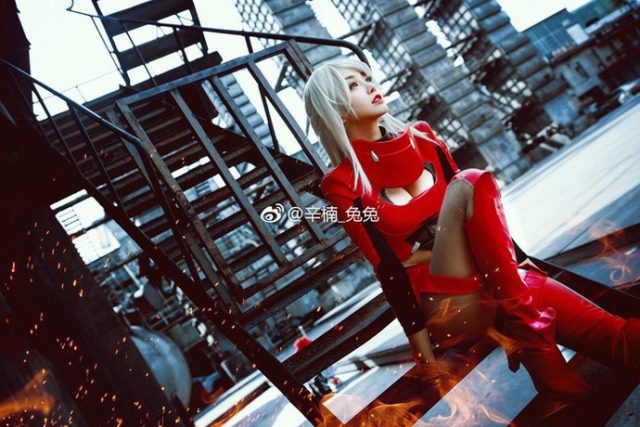coser@新楠_兔兔在《重神机潘多拉》化身“赏金猎人”叶坤灵插图1