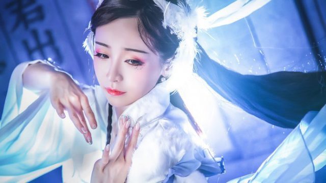 coser@紫颜颜sweet在《楚留香传奇》化身美丽迷人的苏蓉蓉插图1