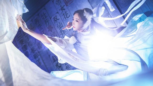 coser@紫颜颜sweet在《楚留香传奇》化身美丽迷人的苏蓉蓉插图2