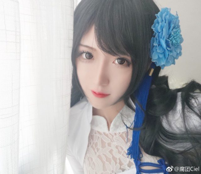 coser@腐团Ciel在《少女前线》化身美丽迷人“旗袍版”95式插图