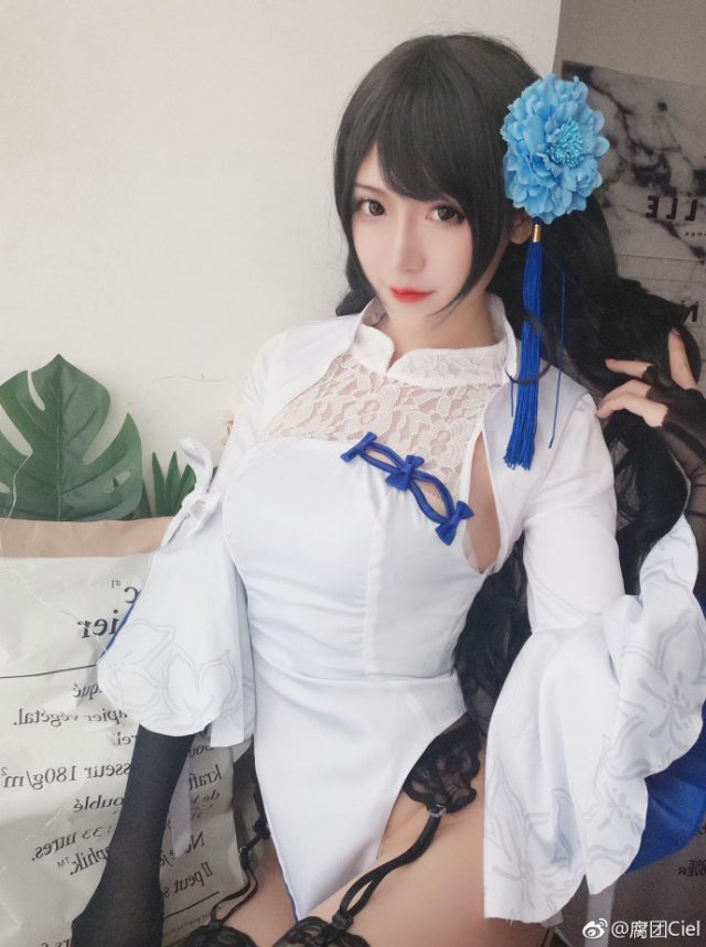 coser@腐团Ciel在《少女前线》化身美丽迷人“旗袍版”95式插图5