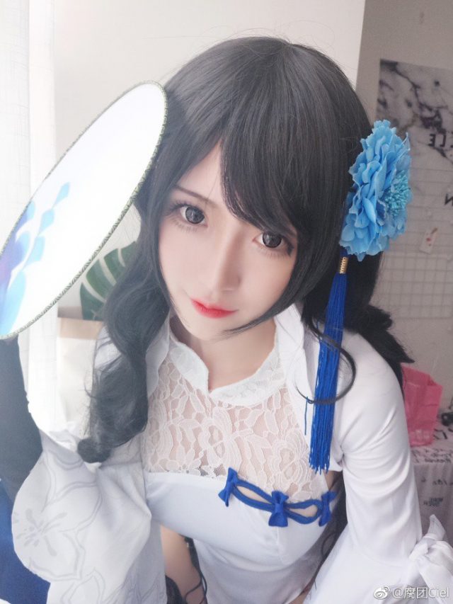 coser@腐团Ciel在《少女前线》化身美丽迷人“旗袍版”95式插图2