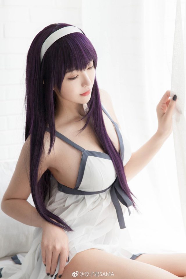 coser@饺子君SAMA在《路人女主的养成方法》中化身霞丘诗羽(饺子君原名)插图3