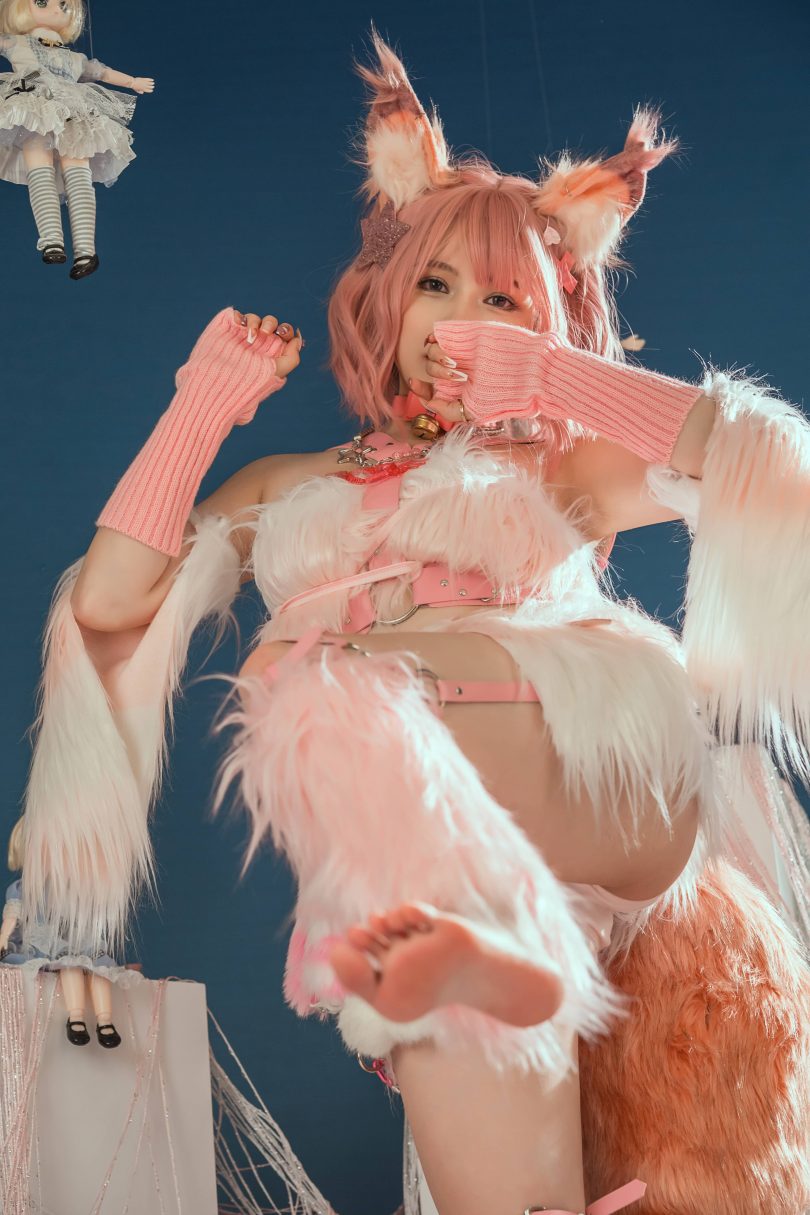 七月喵子cos蒂迟亚希 | 七月喵子_幻想兽娘·蒂迟亚希cos作品 [23P-299MB]