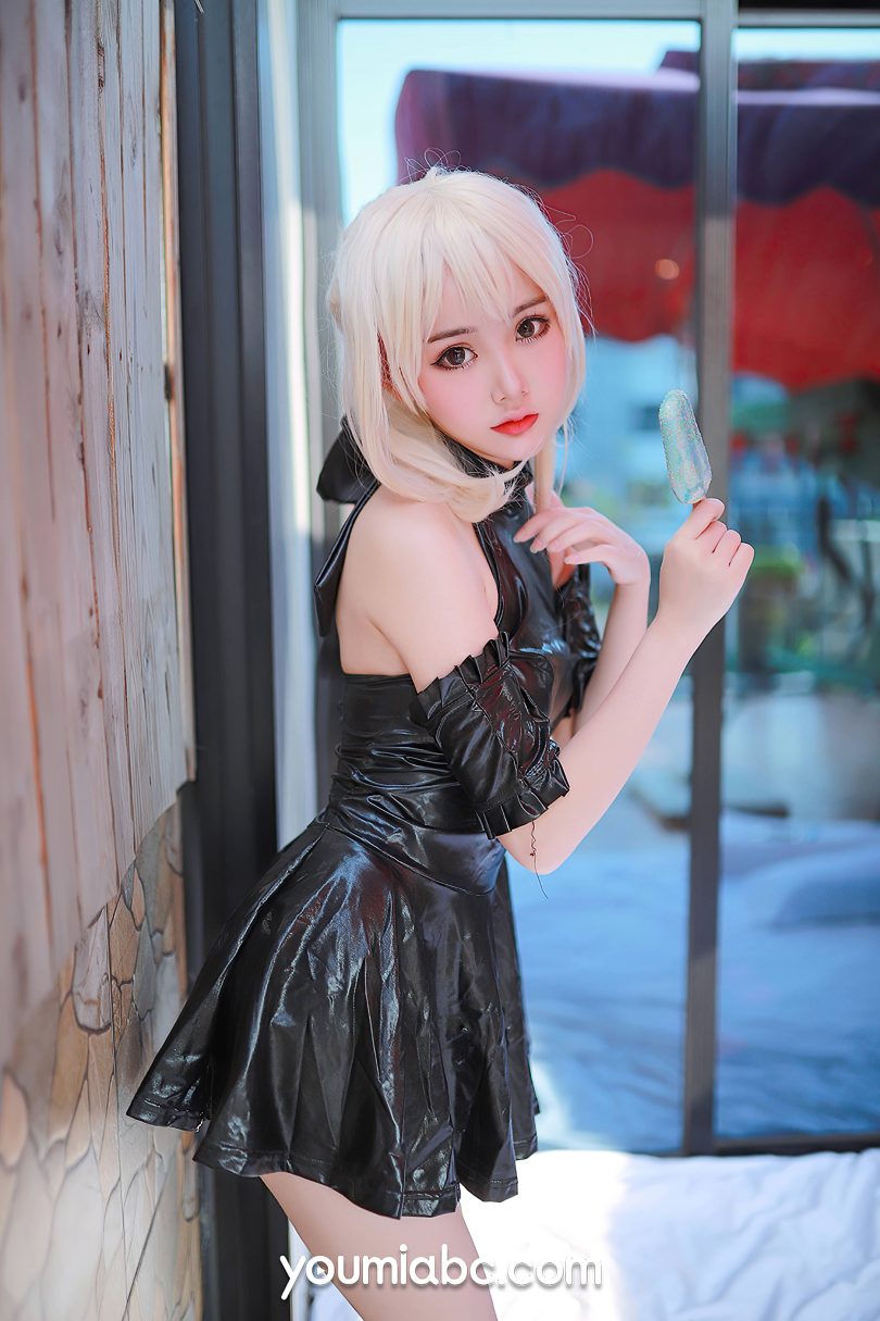 您的蛋蛋cos黑呆 | 您的蛋蛋_Fate/Grand Order·湿身黑呆cos作品 [40P-845MB]