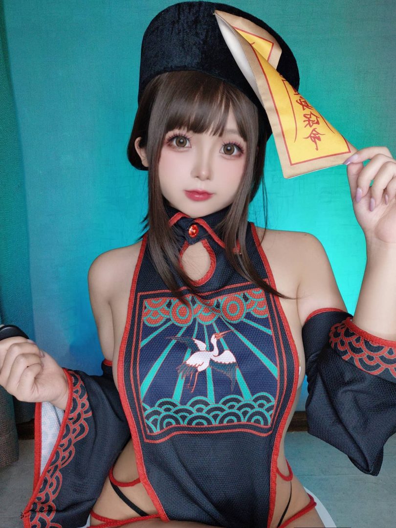 日奈娇cos小僵尸 | 椎名莜(日奈娇)_万圣节·小僵尸cos作品 [40P-81MB]